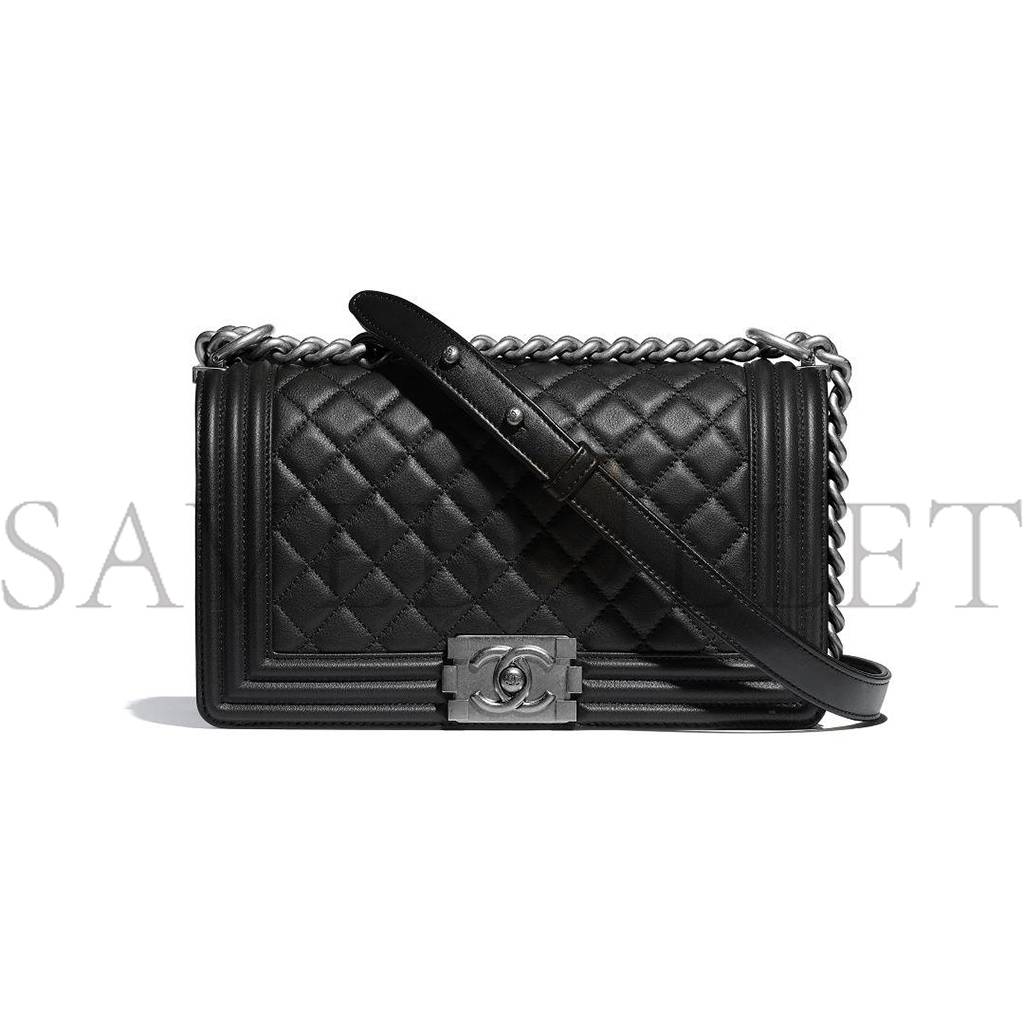 Ch*el handbag silver hardware a67086-b01710 (25*15*9cm)