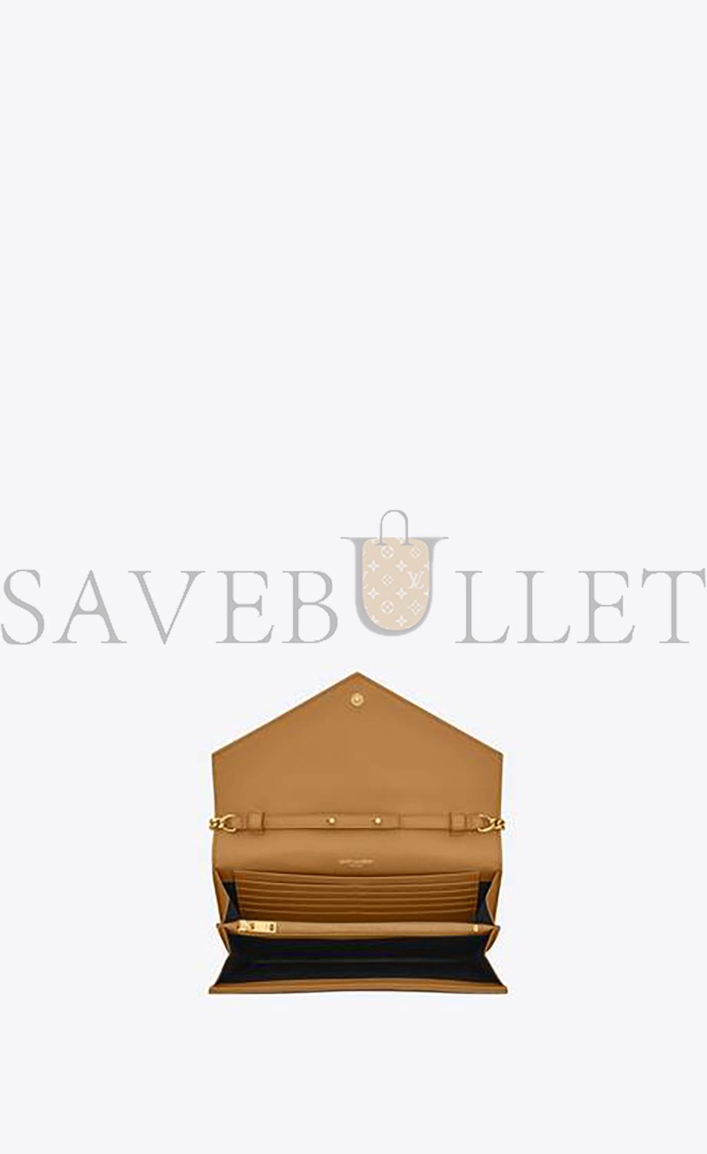 Y*L cassandre matelassÉ chain wallet in grain de poudre embossed leather 377828bow012516 (22.5*14*4cm)
