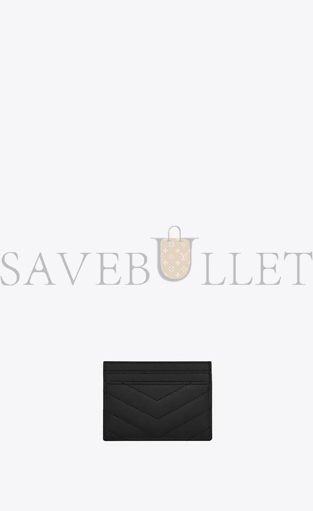 Y*L cassandre matelassÉ card case in grain de poudre embossed leather 423291bow011000 (10.5*7.5*0.5cm)