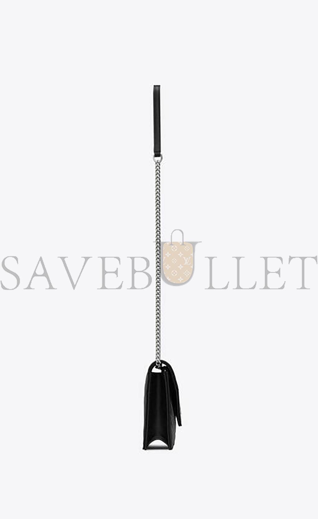 Y*L cassandre matelassÉ envelope chain wallet in grain de poudre embossed leather 742920bow021000 (19*12.5*3.5cm)