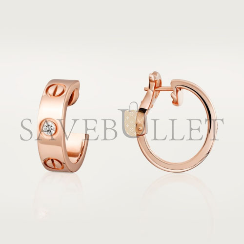 Ca*t*er  love earrings b8301218