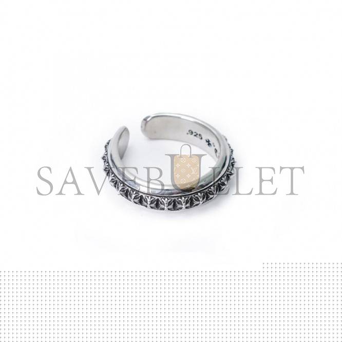Ch**me He**ts ch plus pyramid open band ring