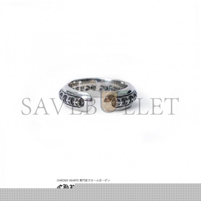 Ch**me He**ts ch plus pyramid open band ring