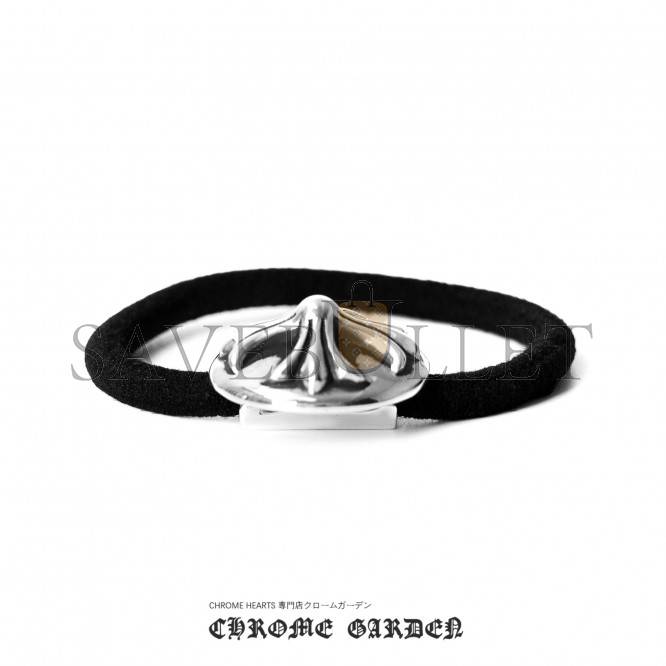 Ch*0me He**ts cross ball hair tie
