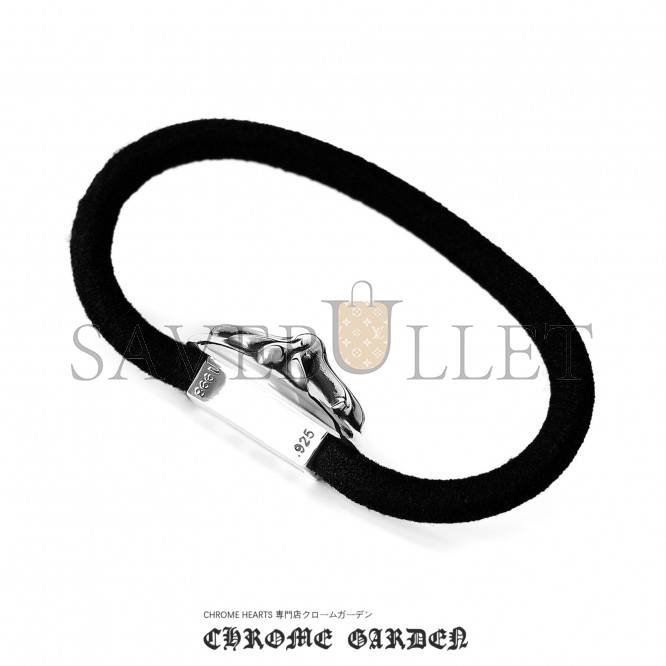 Ch*0me He**ts cross ball hair tie
