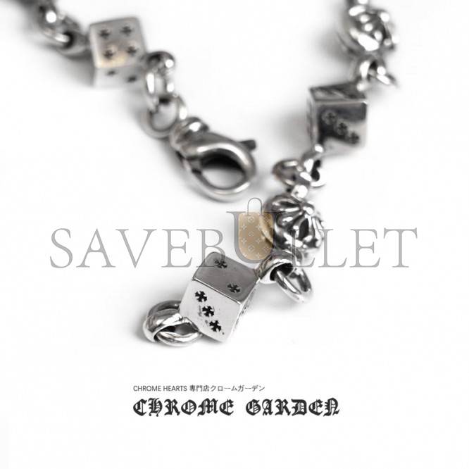 Ch**me He**ts  dice and crossball bracelet