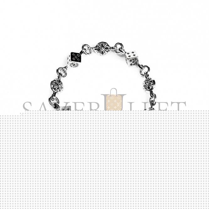 Ch**me He**ts  dice and crossball bracelet