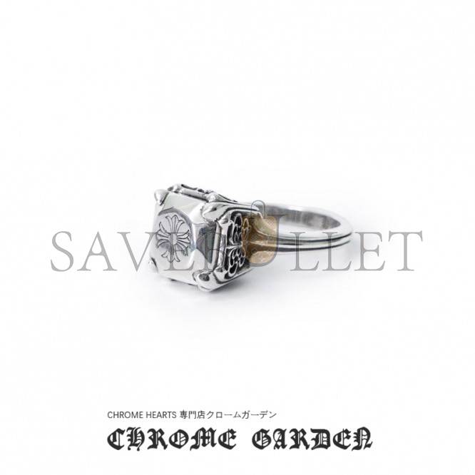 Ch**me He**ts butterfly cross cocktail ring