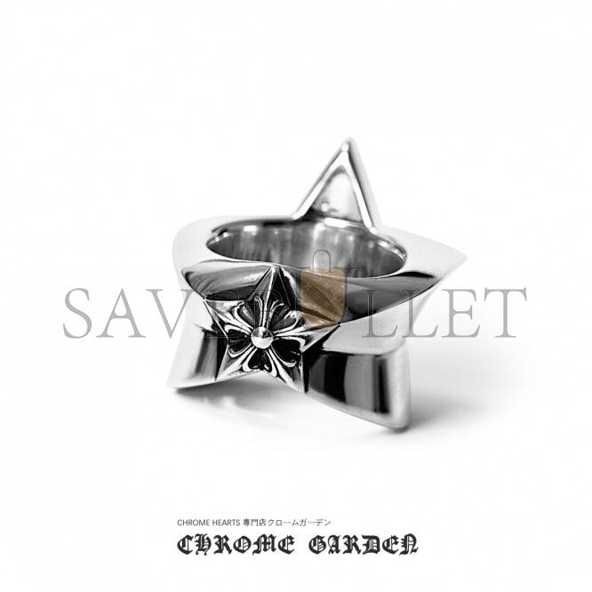 Ch**me He**ts large star ring