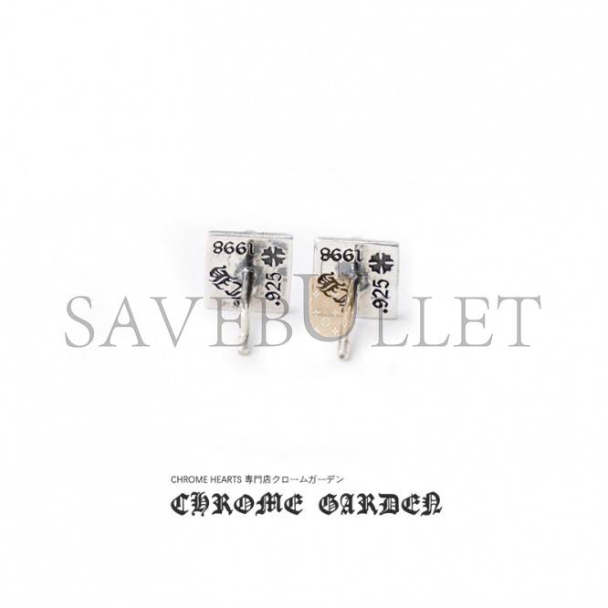 Ch**me He**ts pyramid plus stud earrings