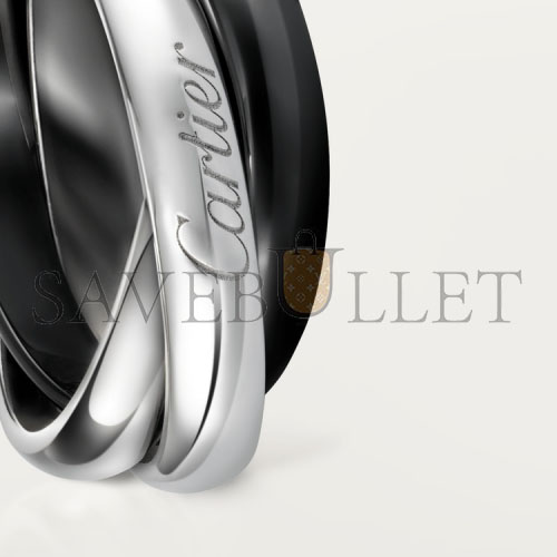 Ca*t*er trinity ring, classic ceramic b4095600