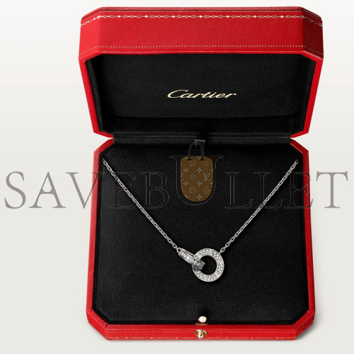 ca*t*er love necklace, Di*m*nd-paved b7216300
