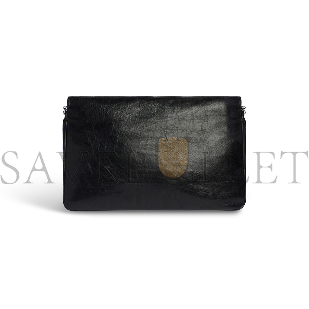 Ba*len*cia*ga bb soft large flap bag (36*23.8*3cm)