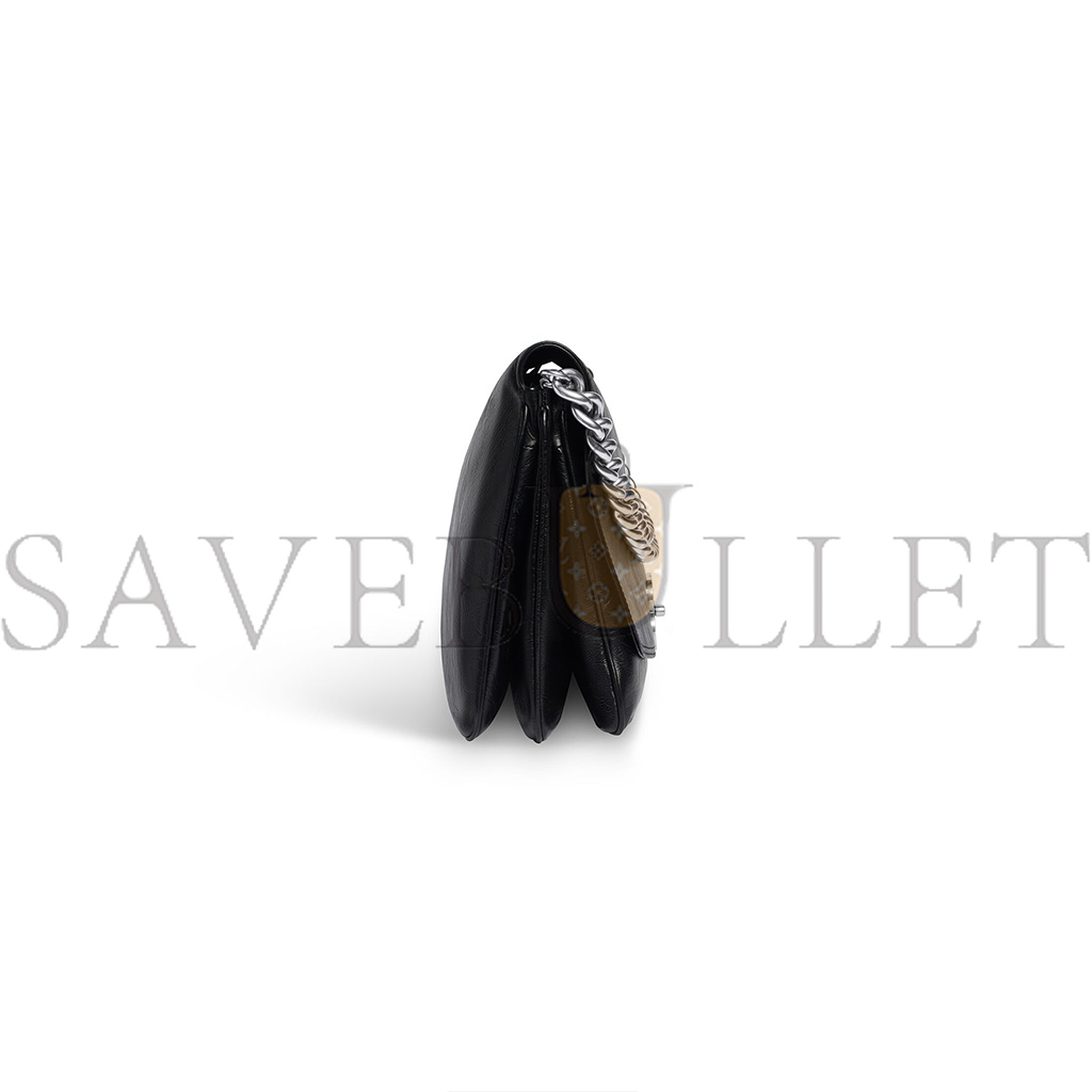 Ba*len*cia*ga bb soft large flap bag (36*23.8*3cm)