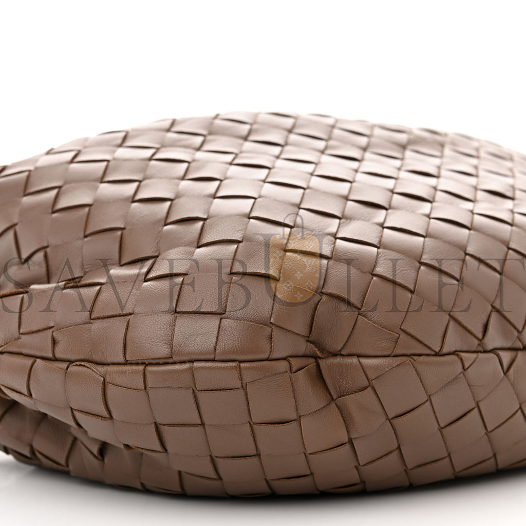 bo*te*ga Ve*ne*ta nappa intrecciato teen jodie dark taupe (33*23*5cm)