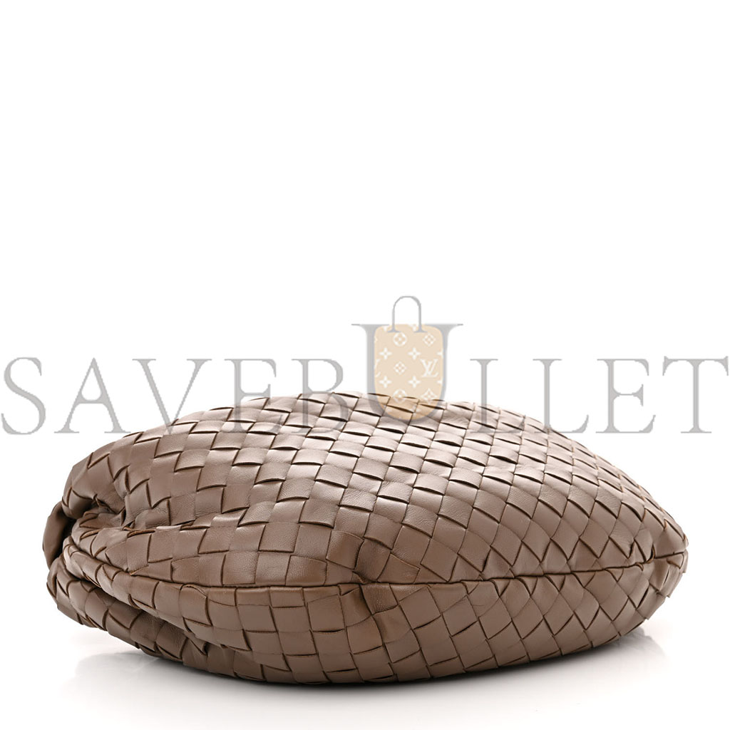 bo*te*ga Ve*ne*ta nappa intrecciato teen jodie dark taupe (33*23*5cm)