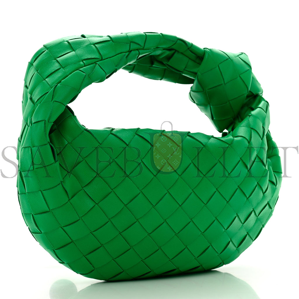 bo*te*ga Ve*ne*ta nappa intrecciato mini jodie grass (25*15*3cm)