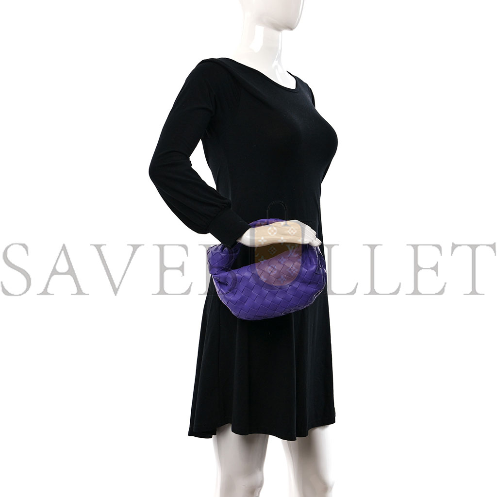 bo*te*ga Ve*ne*ta nappa intrecciato mini jodie purple (25*15*3cm)