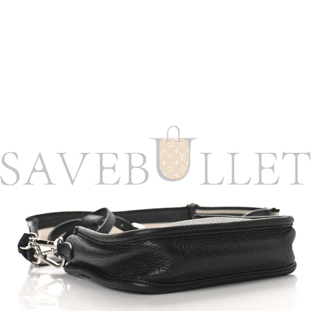 Pra*a vitello daino soft mini shoulder bag black (20*20*8cm)