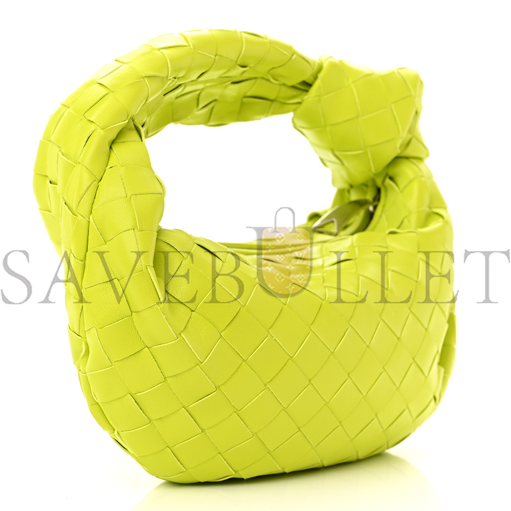 bo*te*ga Ve*ne*ta nappa intrecciato mini jodie kiwi (25*14*8cm)