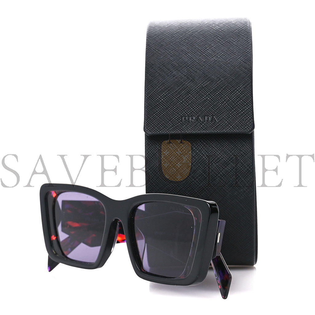 Pra*a acetate symbole sunglasses spr 08y purple multicolor