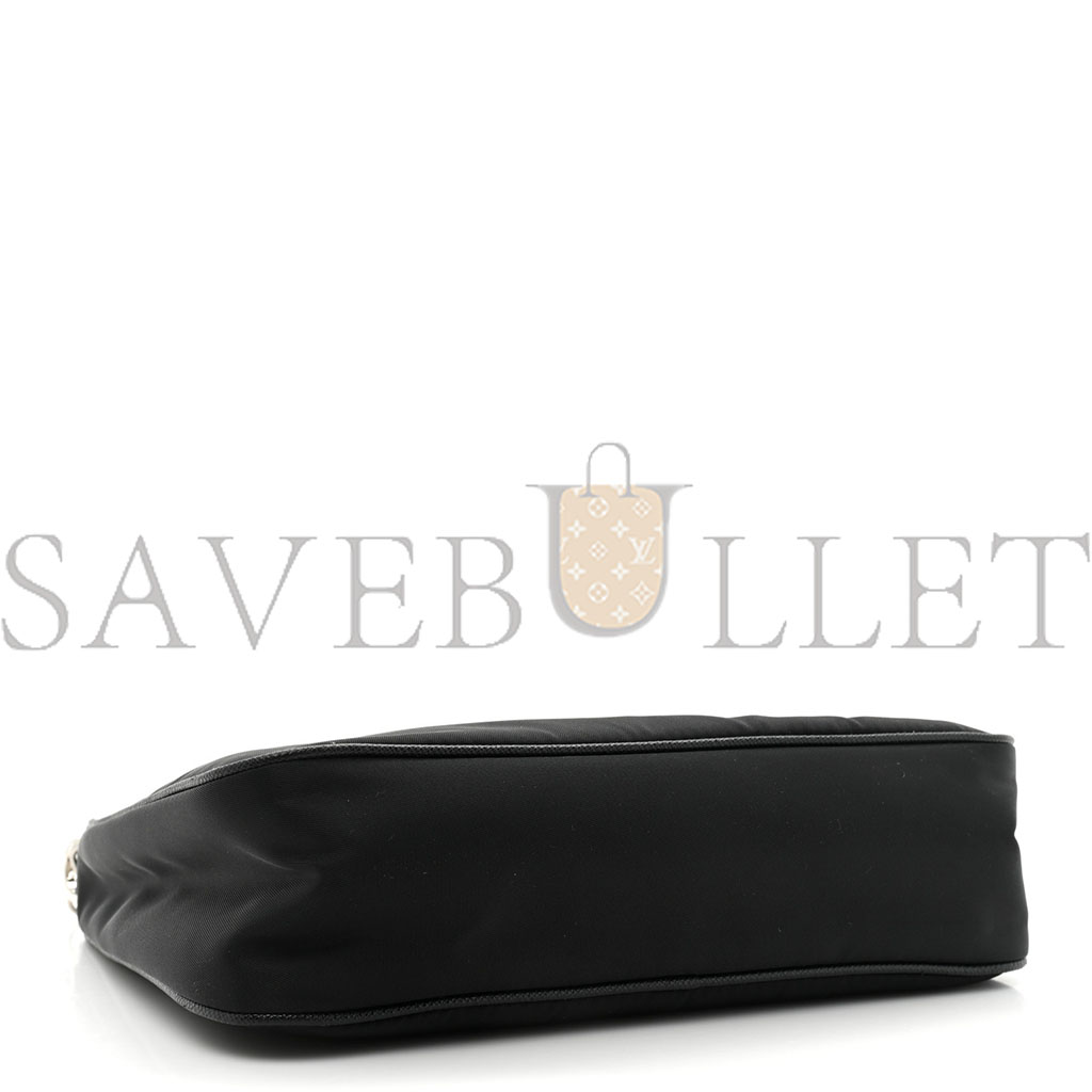 Pra*a nylon re-edition 2005 shoulder bag black (23*13*7cm)