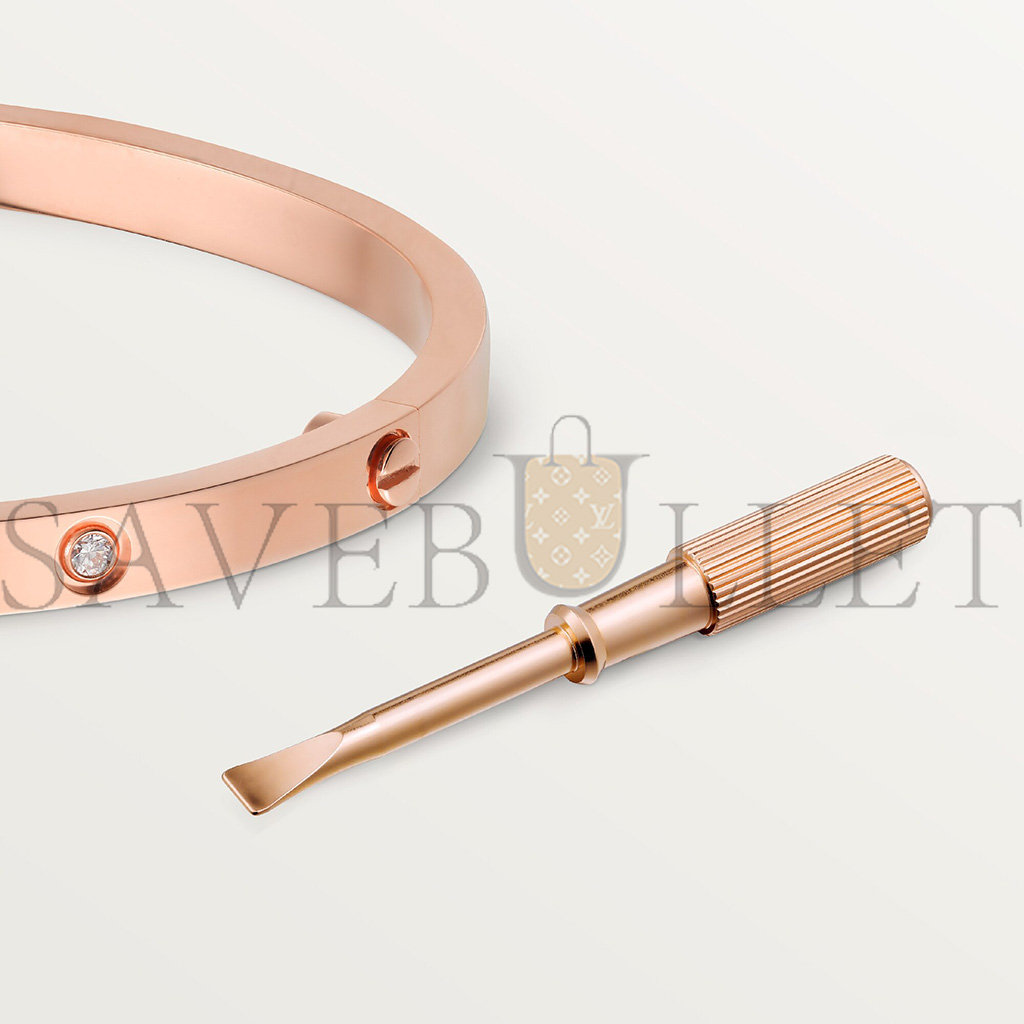 ca*t*er love bracelet, small model, 6 Di*m*nds b6047617