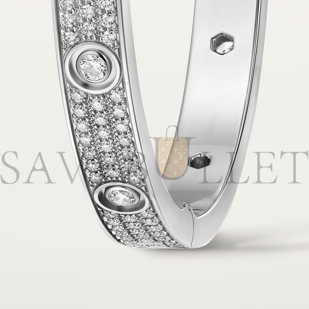 ca*t*er love bracelet, Di*m*nd-paved n6033602