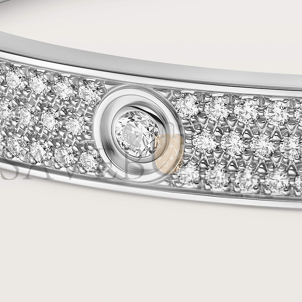 ca*t*er love bracelet, Di*m*nd-paved n6033602