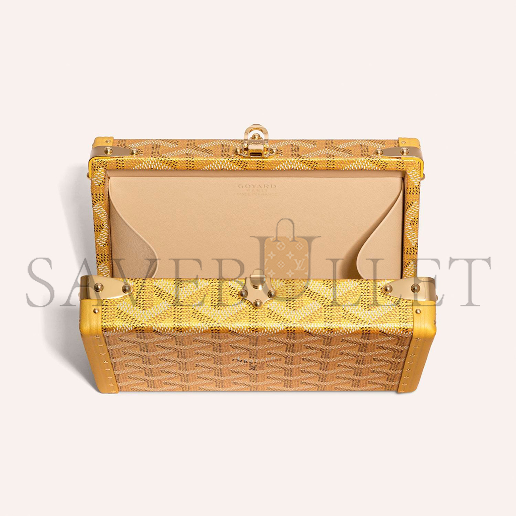 Go*ard minaudiÈre trunk bag mina55pmlty60cl60o (17*11.5*5.5cm)