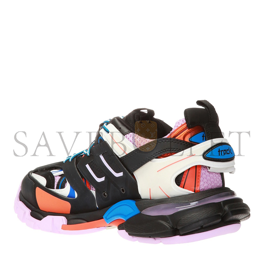 Ba*len*cia*ga track trainersblack orange 542436w1gc11054