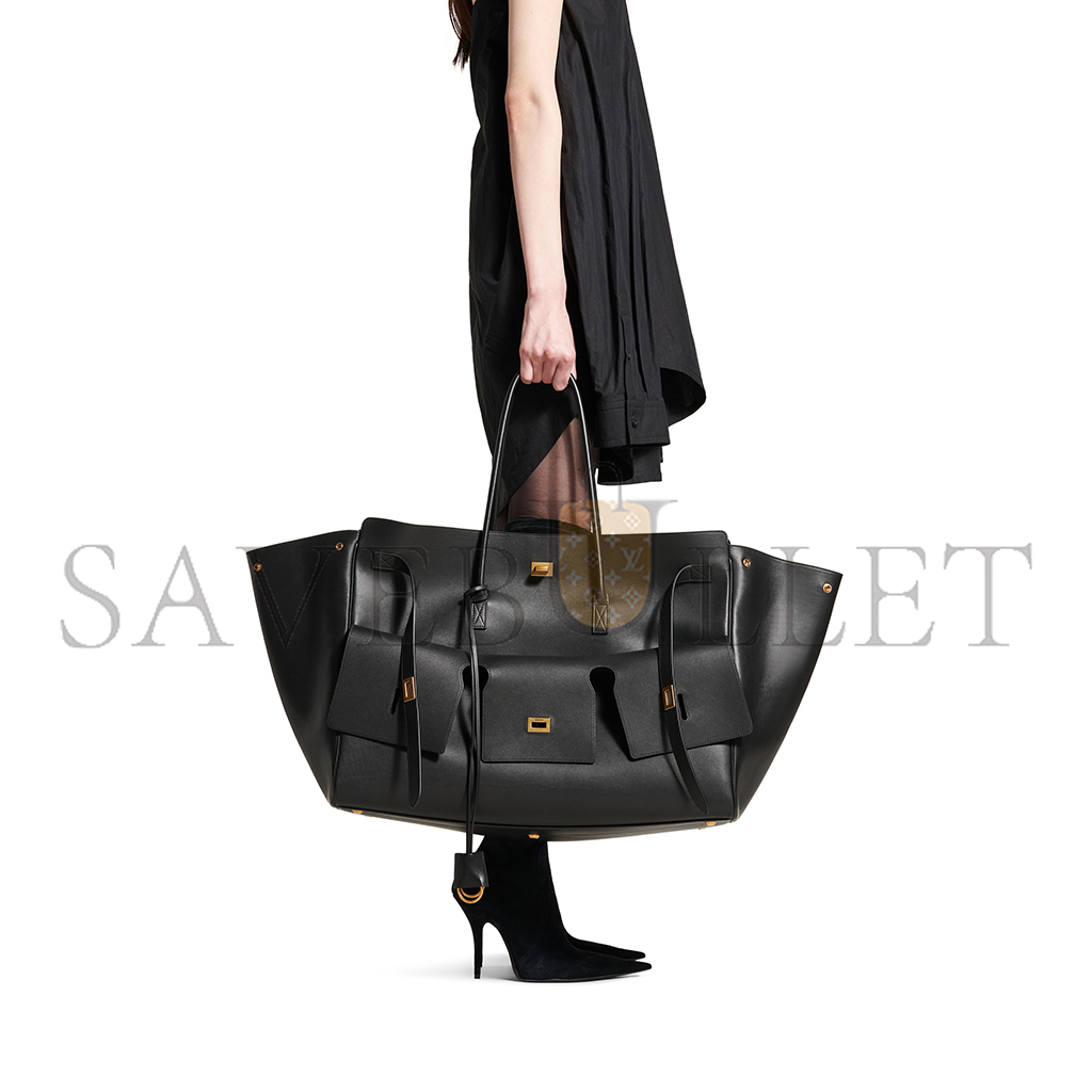 Ba*len*cia*ga bel air xl carry all bag in black 8054802abav1000 (61.9*51.8*23.8cm)