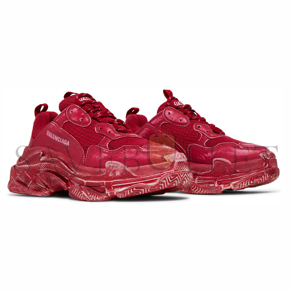 Ba*len*cia*ga wmns triple s sneaker dark red 524039w3cn36000