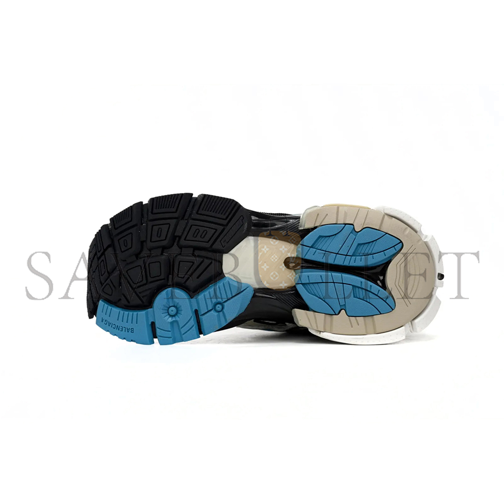 Ba*len*cia*ga runner beige grey blue 677402w5rh60312