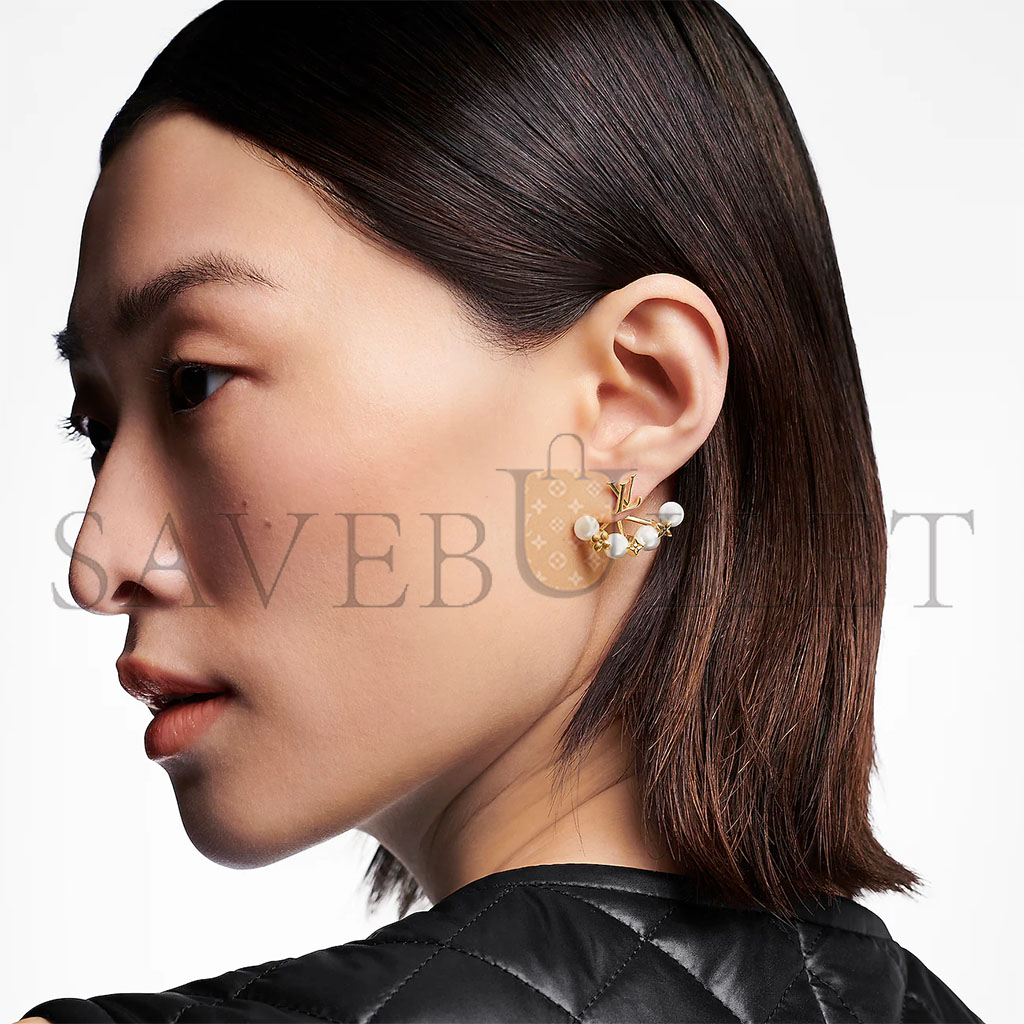 l**is V*t*n minigram pearls earrings m01258