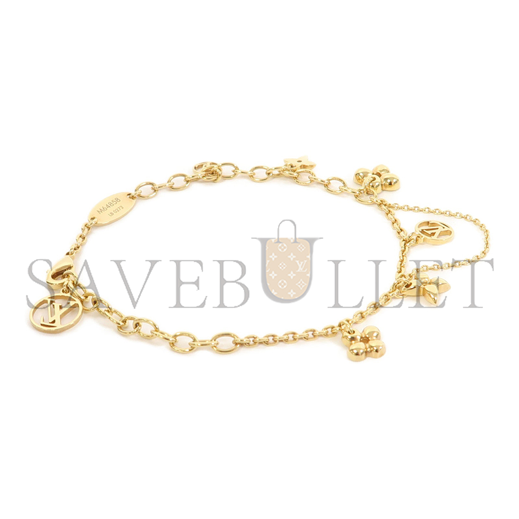 l**is V*t*n necklace blooming gold m64855