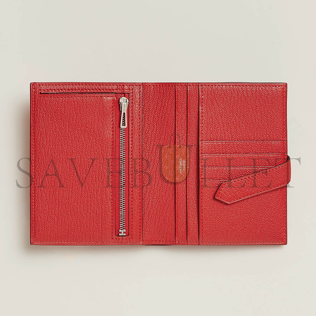 H**mes bearn compact wallet h039789ck9t (12*9.5*0.4cm)