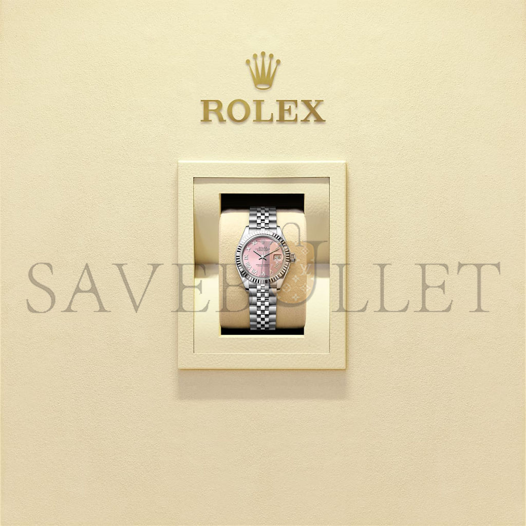 R*l*x lady-datejust 28 mm, oystersteel and white gold watch 279174