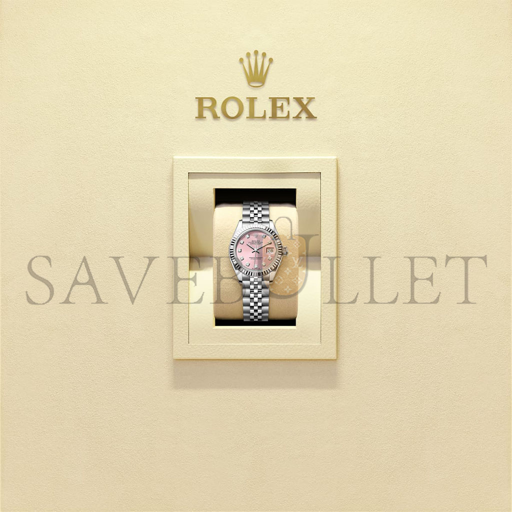 R*l*x lady-datejust 28 mm, oystersteel and white gold watch 279174