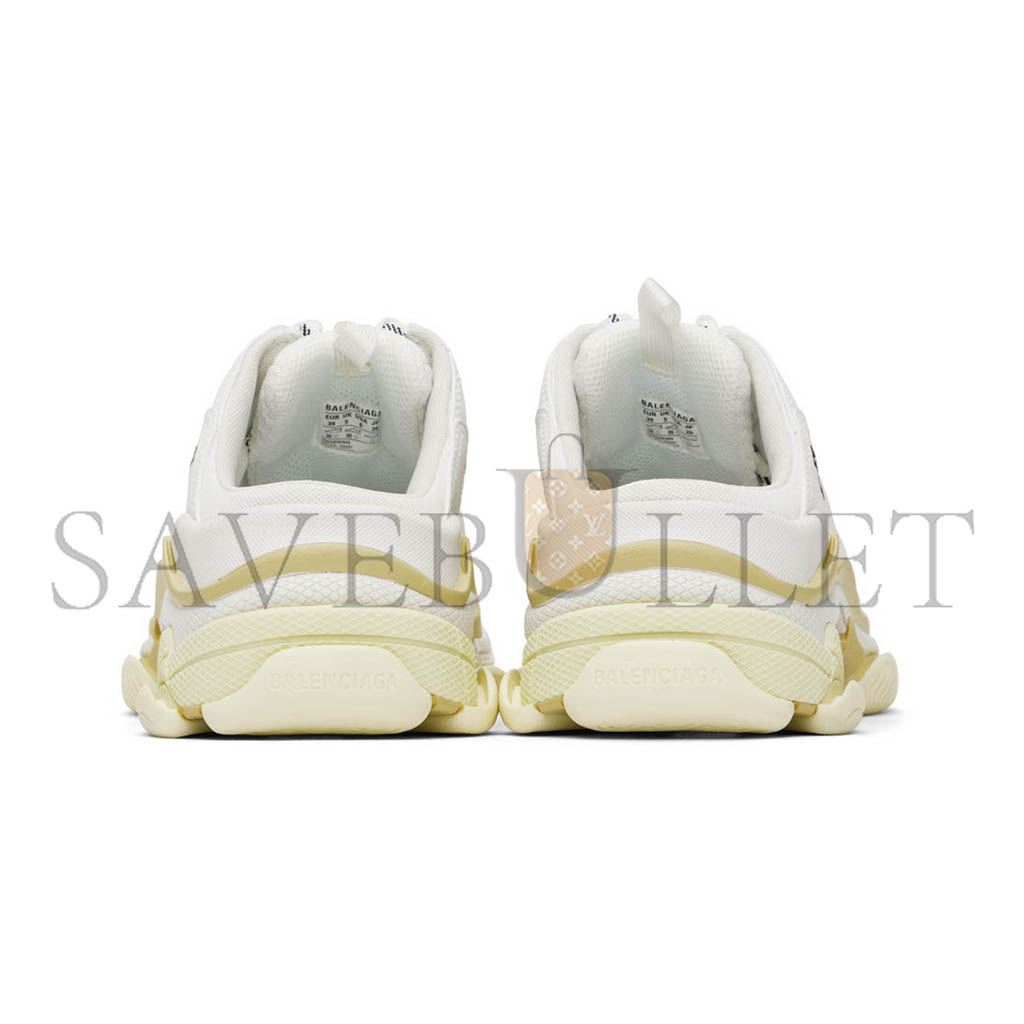Ba*len*cia*ga white triple s mules 755686w3sm29097