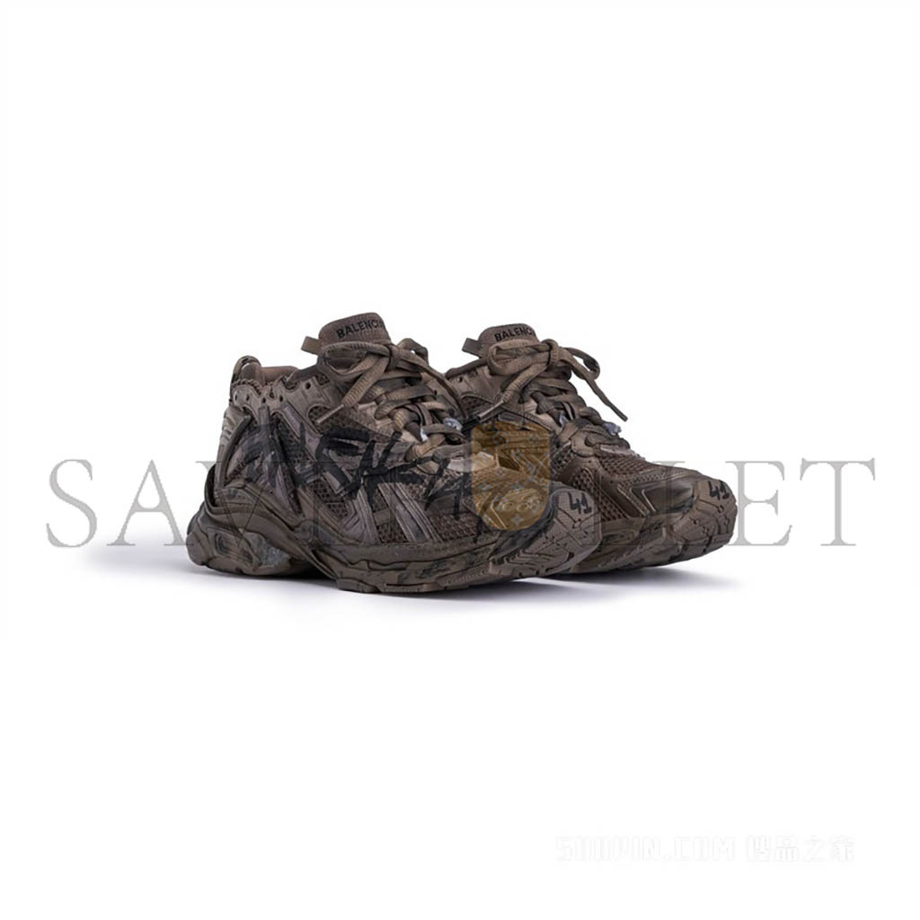 Ba*len*cia*ga runner graffiti sneakers 677403w3rbq2010