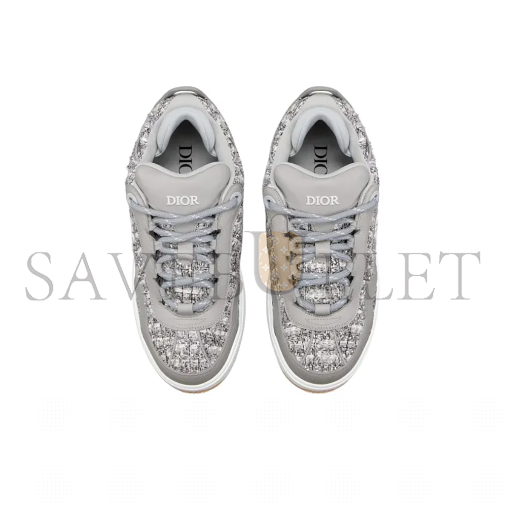 D*or b9s skater tweed silver-tone numbered 3sn307zzx_h876