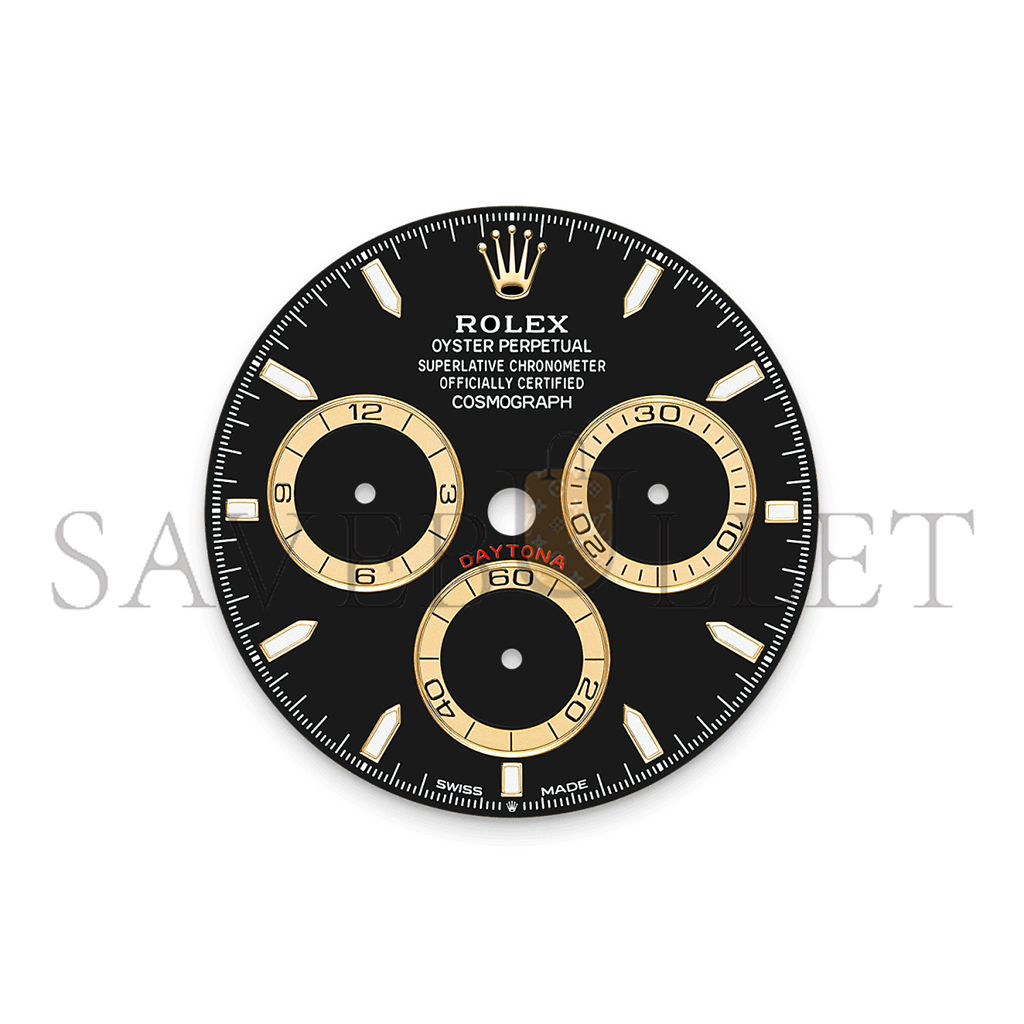 R*l*x cosmograph daytona oyster, 40 mm, yellow gold watch 126518ln