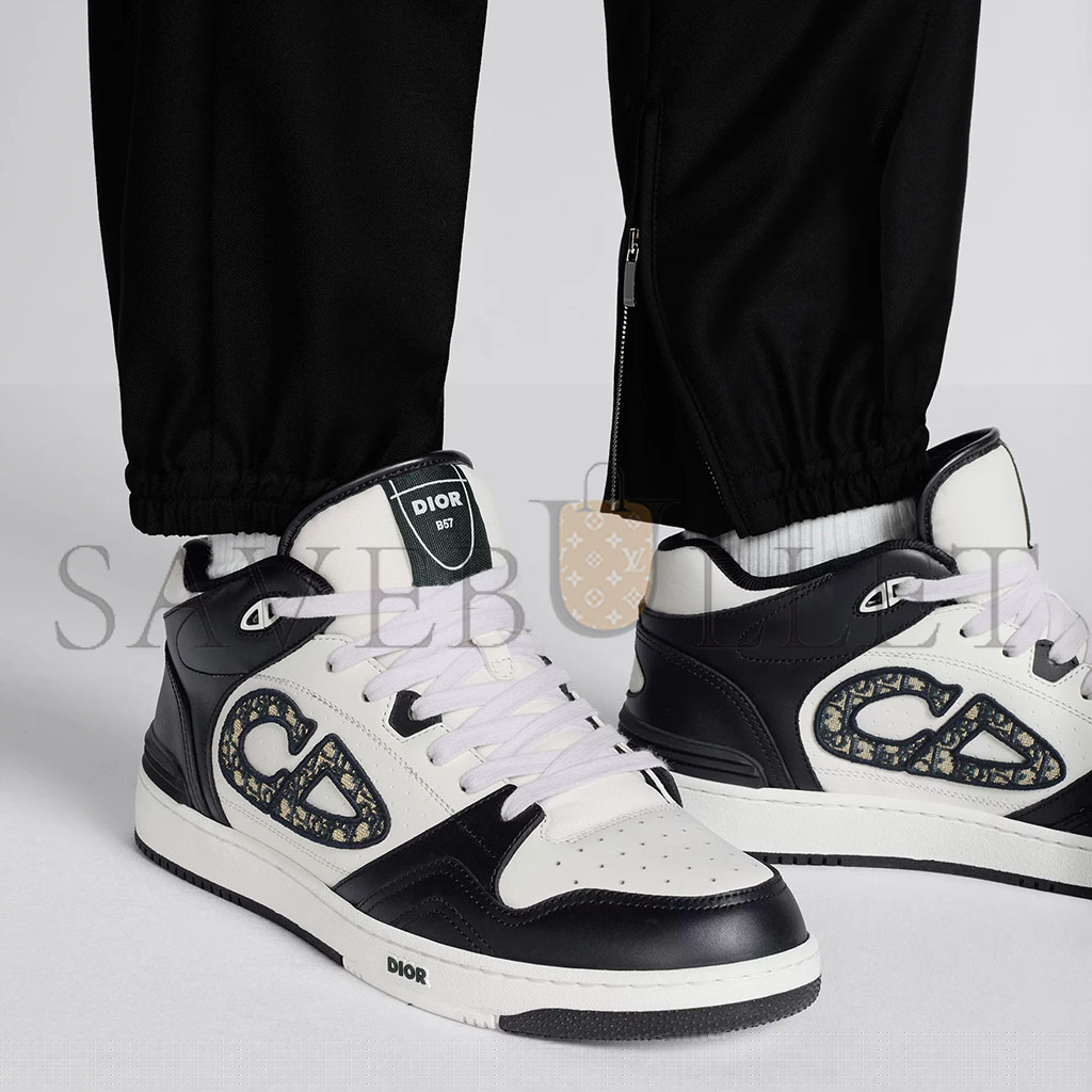 D*or b57 mid-top sneaker 3sh141zxu_h960