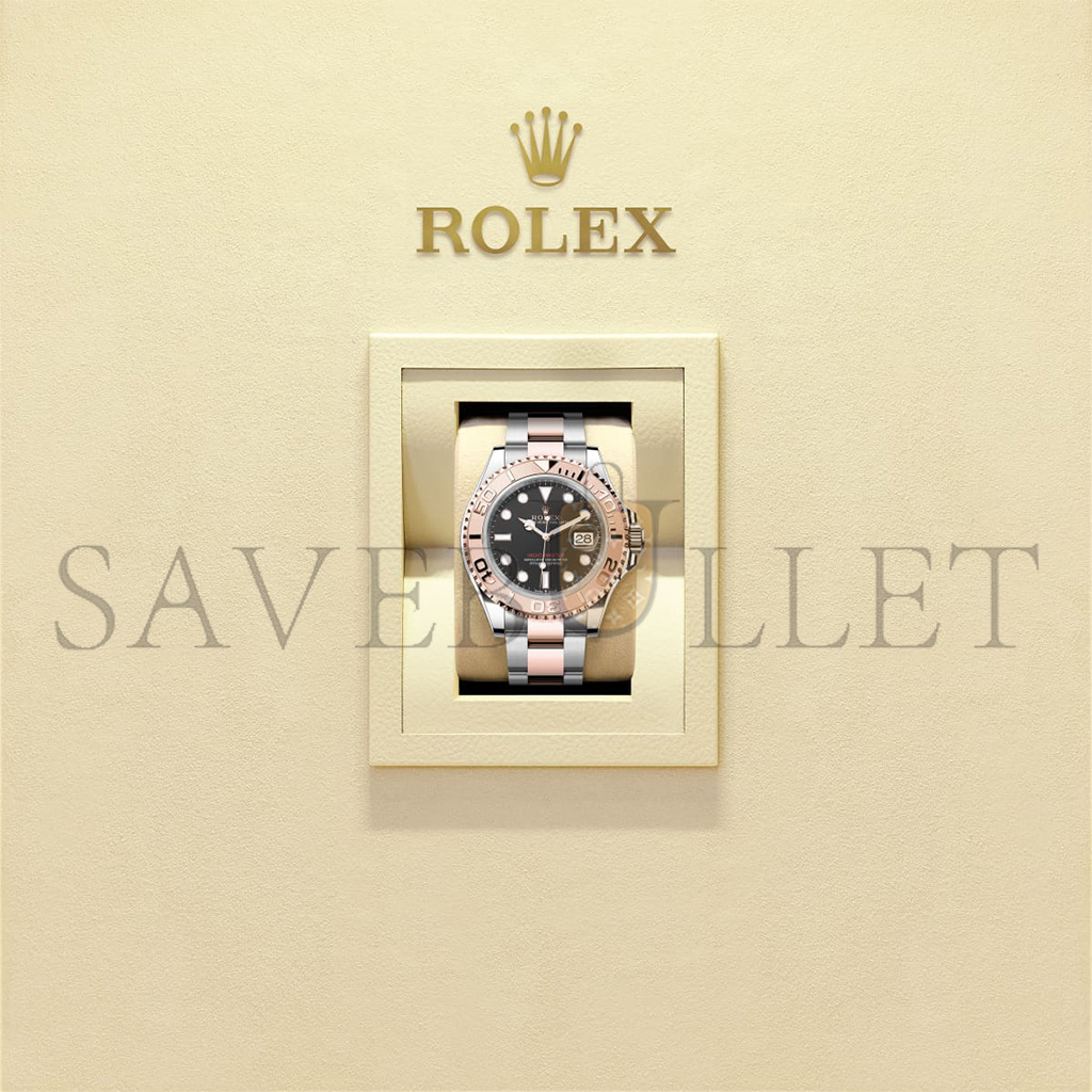 R*l*x yacht-master 40 oyster, 40 mm, oystersteel and everose gold watch 126621