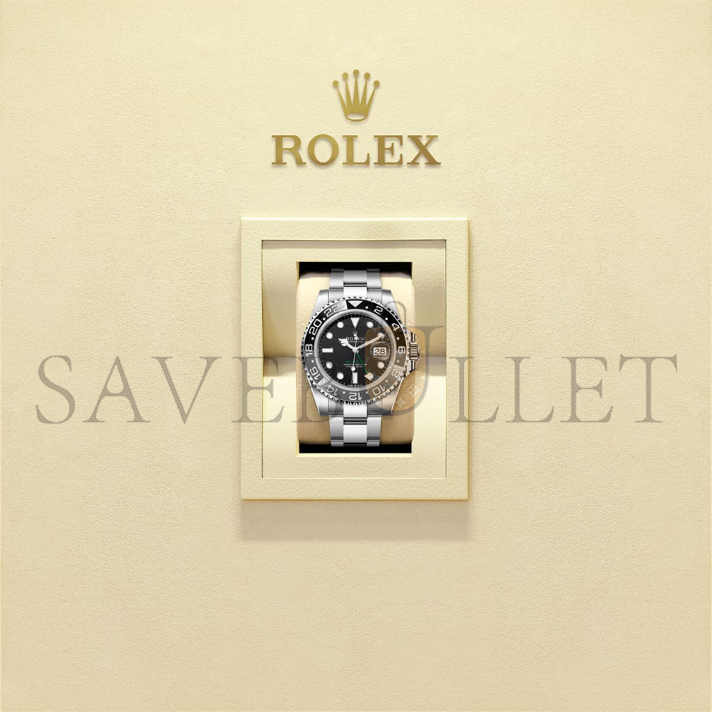 R*l*x gmt-master ii oyster, 40 mm, oystersteel watch 126710grnr