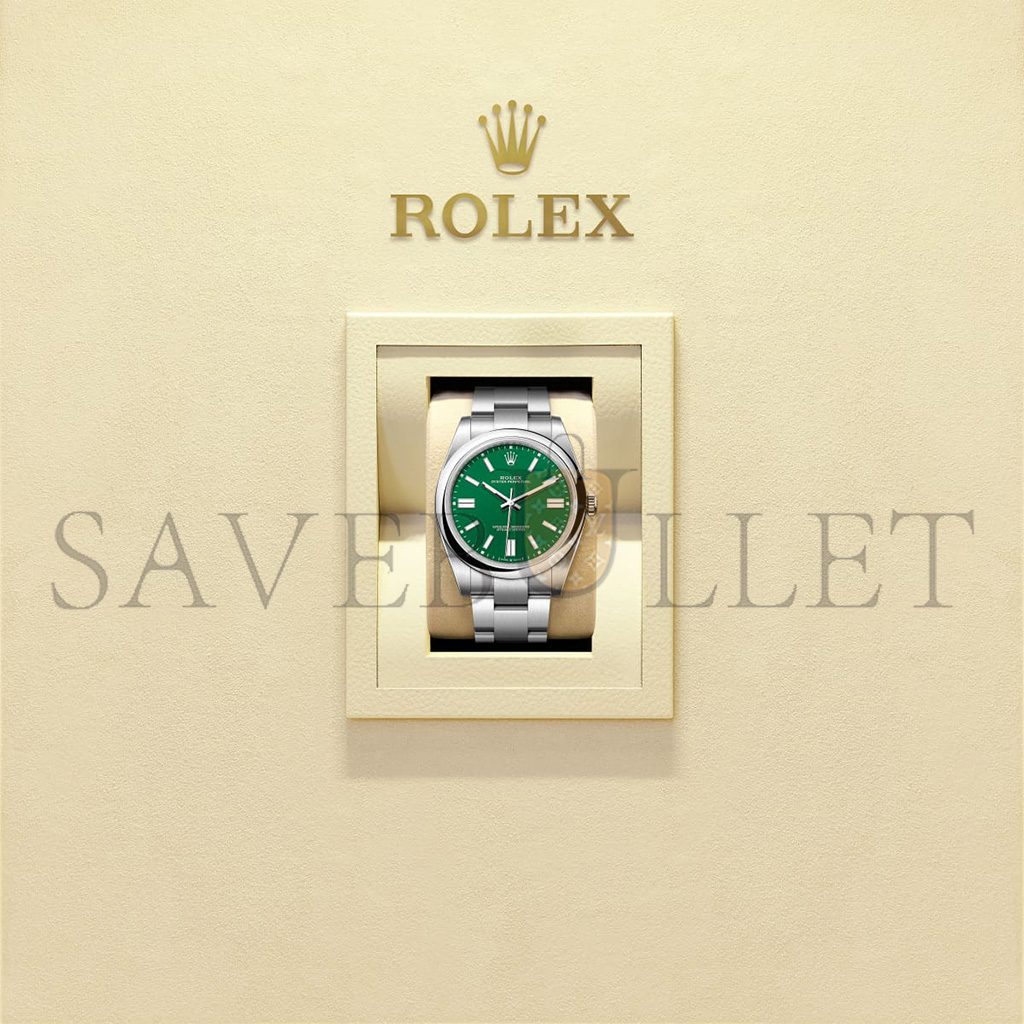 R*l*x oyster perpetual 41 oyster, 41 mm, oystersteel watch 124300-0005