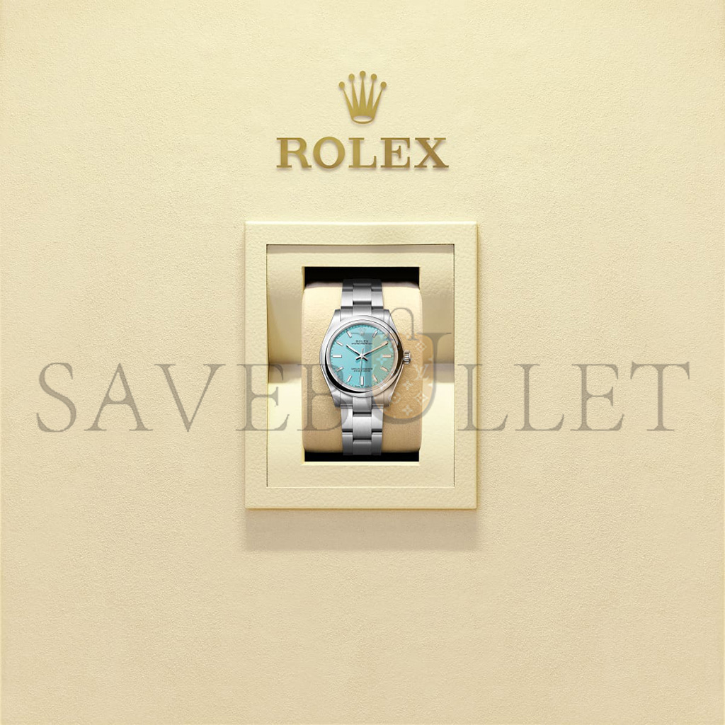 R*l*x oyster perpetual 31 oyster, 31 mm, oystersteel watch 277200-0007