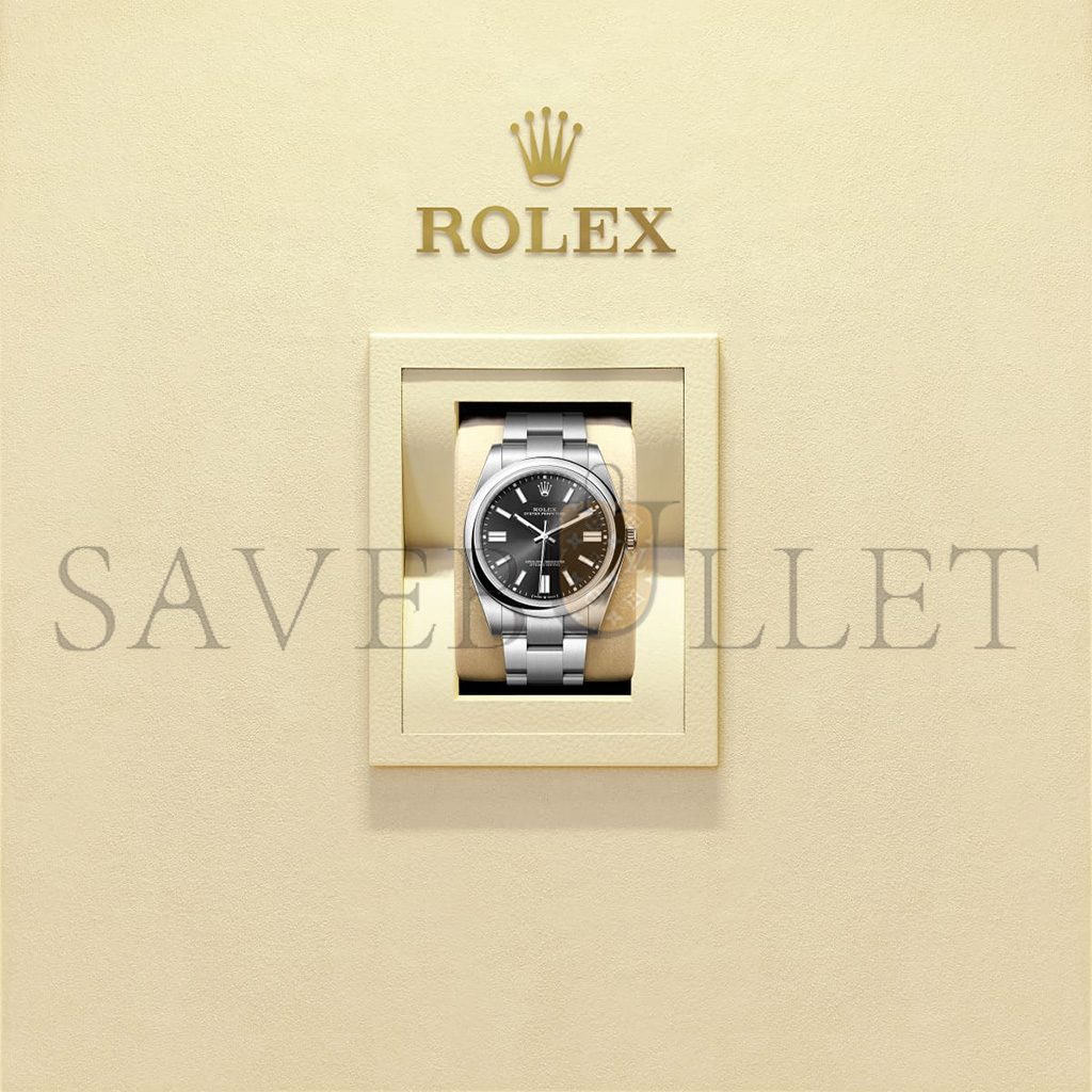 R*l*x oyster perpetual 41 oyster, 41 mm, oystersteel watch 124300-0002