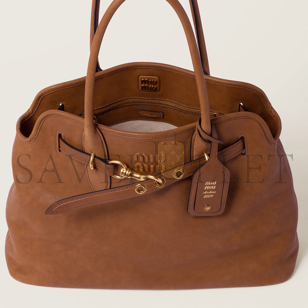 M1v M1v aventure nappa leather bag 5bg291 (39*24*13cm)